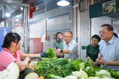  张怯调研食物平安和精华醋财产成长